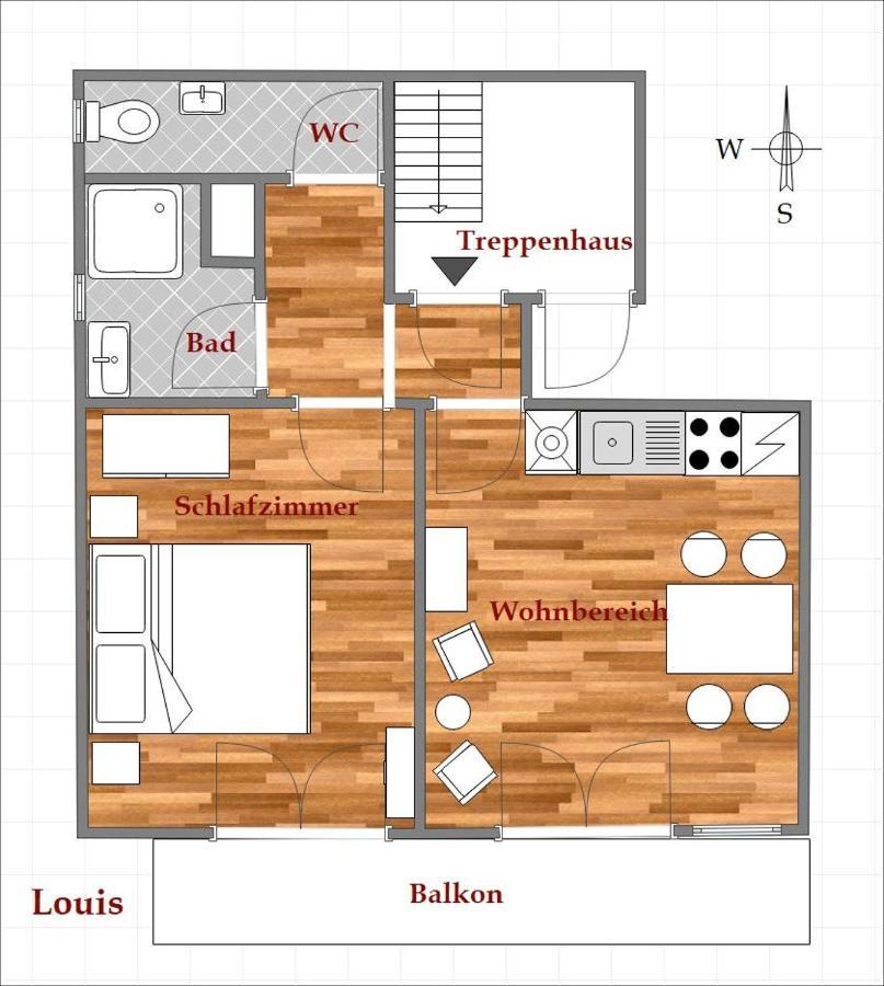 Le Bouveret - Reinartz Apartment Oberstaufen
